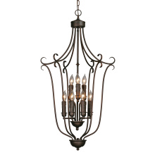 Golden 6427-9 RBZ - Wry Lighting Grace 9-light Chandelier in Rubbed Bronze